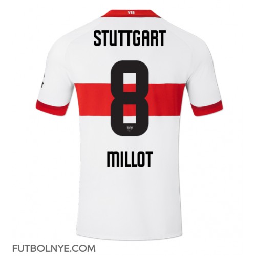 Camiseta Stuttgart Enzo Millot #8 Primera Equipación 2024-25 manga corta